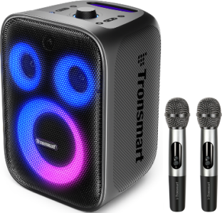Tronsmart Halo 200 con sus dos micrófonos inalámbricos