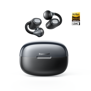 Tronsmart OpenFly Clip 2 Open Ear Clip-On Earbuds · imagen 1 · negro